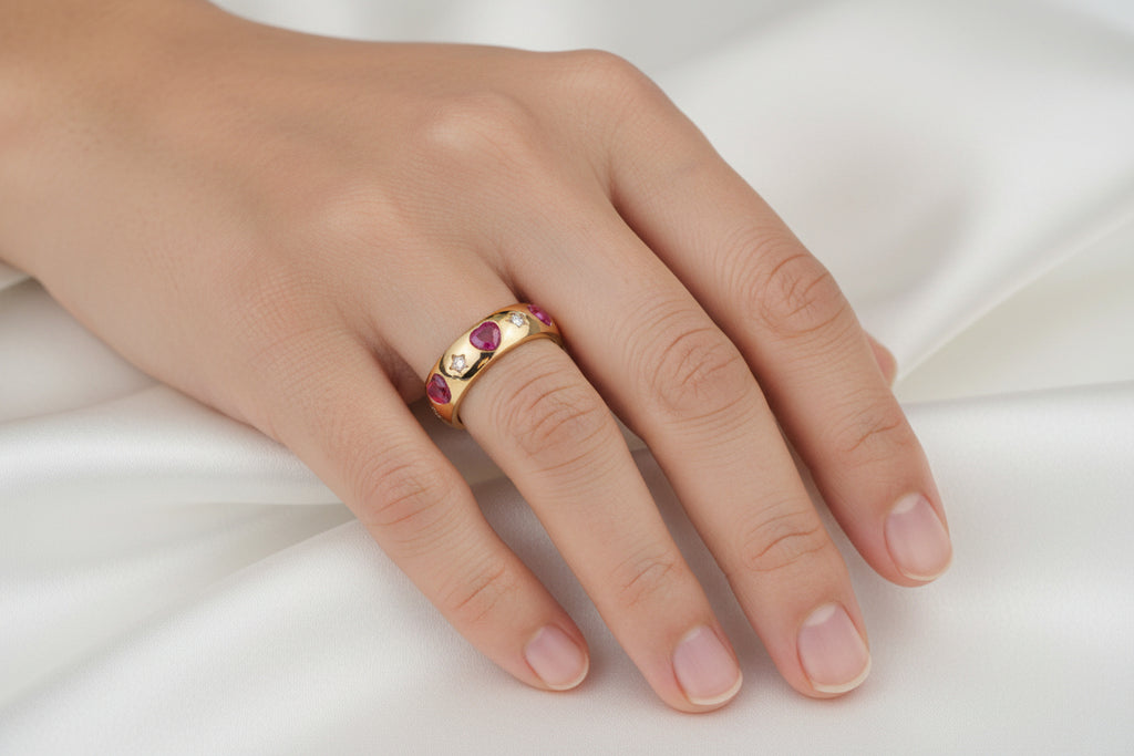 Bague Star Heart